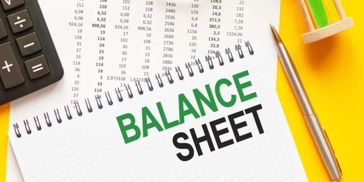 balance sheet