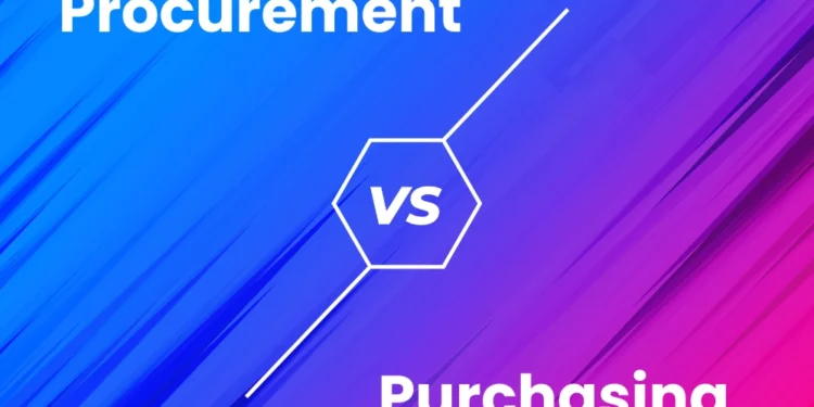 difference between procurement and purchasing