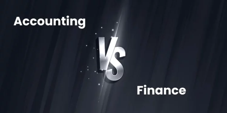 accounting vs finance