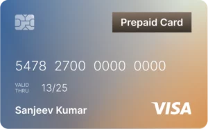 Prepaid card